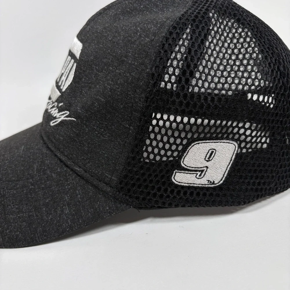 NAPA Racing Chase Elliott 9 Trucker Hat Hendrick Motorsports Black Mesh Cap